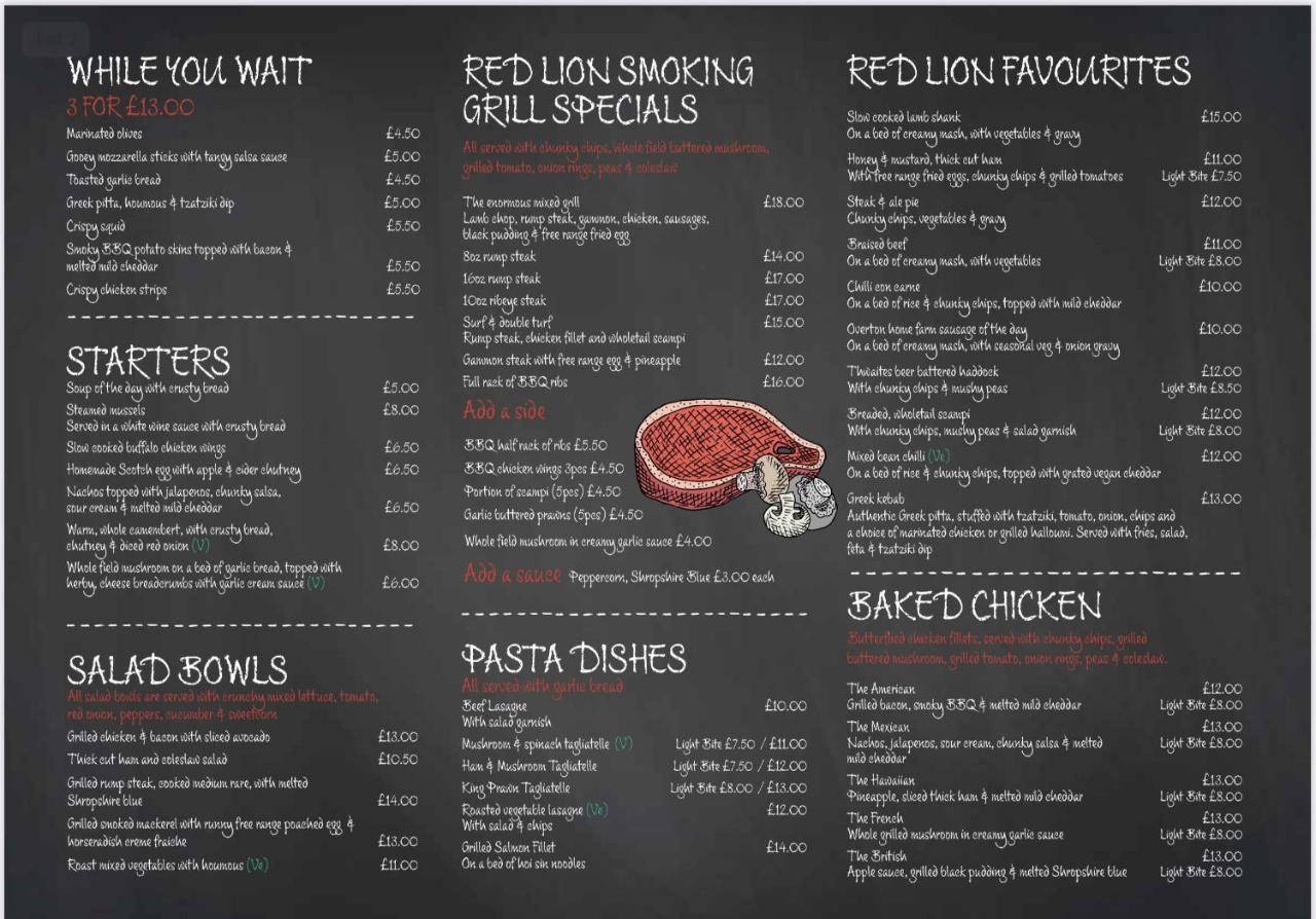 Red Lion Coaching Inn Ellesmere Eksteriør bilde